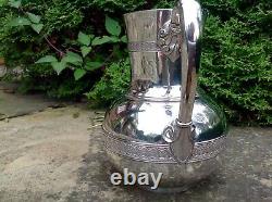 Superbe Rare C1866 Antique Tiffany & Co Silver 19th Century Water Jug / Pitcher
