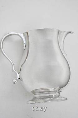 Superbe cruche à eau en argent sterling massif par Wakely & Wheeler Londres 1939 283,9g
