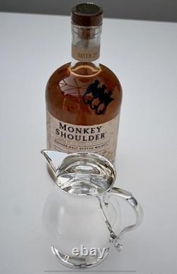Superbe cruche à eau en argent sterling massif par Wakely & Wheeler Londres 1939 283,9g