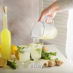 Tessco 20 Pcs Pichet en Plastique 60 Ounce Transparent Grand Pichet d'Eau pour Restaurant