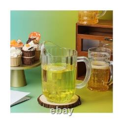 Tessco pour vous Pichet en Plastique de 60 Onces Jug Transparent de Restaurant Grand Récipient pour Eau