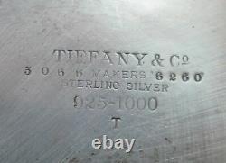 Tiffany & Co Argent Sterling (1880) Olympien 9 Pitcher D'eau 6 1/4 Pintes 5066