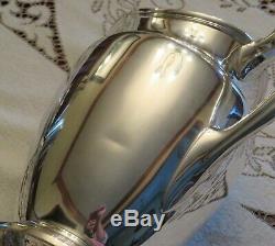 Tiffany & Co. Makers Sterling Silver 4 1/2 Pinte Pitcher Eau # 22625