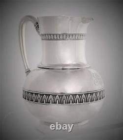 Tiffany & Company Sterling Silver Water Pitcher 1870 Union Square