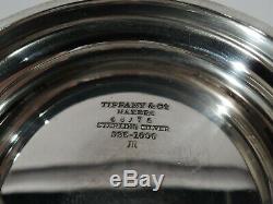 Tiffany & Eau Carafe Cup Sur Le Plateau 48175 Et 20774 Américaine En Argent Sterling