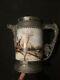 Très Rare Simpson Hall & Miller Co. Silver Glass Water Pitcher Missing Top
