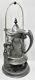 Une Belle Antique! 1890s Plaque De Boulon Wilcox Co Tilt Eau Pitcher Coffee Pot +stand