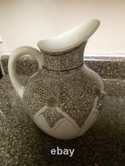 Vase à eau en transfert ancien BROWN WESTHEAD MOORE BWM & CO. RL622