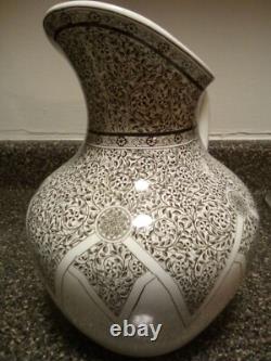 Vase à eau en transfert ancien BROWN WESTHEAD MOORE BWM & CO. RL622