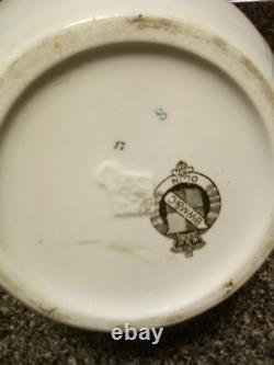 Vase à eau en transfert ancien BROWN WESTHEAD MOORE BWM & CO. RL622