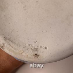 Vase de Portland en jaspe bleu Antique Wedgwood Dip, pichet d'eau/jug