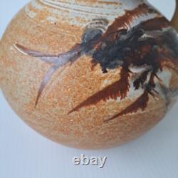 Vase en pierre de poterie artistique VTG Studio, pichet d'eau, signé par l'artiste, design unique.