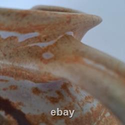 Vase en pierre de poterie artistique VTG Studio, pichet d'eau, signé par l'artiste, design unique.