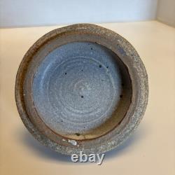 Vasque en grès VTG pour eau et vin 22 avec couvercle et robinet en bois fait à la main