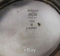 Vieux Français Par Pitcher Gorham Sterling Silver Water # 182 8 3/4 Grand (# 3325)