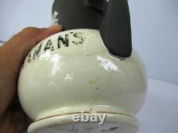 Vintage Buchanans Polo Player Pub Jug Black And White Water Pitcher Advertisef