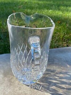 Vintage Clarenbridge Irish Crystal 24 % Cristal De Plomb - Poitier D'eau/huître De Jug