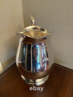 Vintage Fisher Sterling Silver Water Pitcher 575 Grammes 9-1/2 #2026