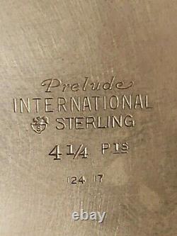 Vintage International Prélude Argent Sterling 4 1/4 Pitcher D'eau Pinte