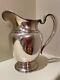 Vintage International Silver Company Isc Sterling Water Pitcher 4 1/2 Pintes 9 In