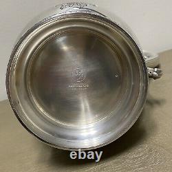 Vintage Old Sheffield Plate Reproduction Pitcher Silver Water (angleterre)