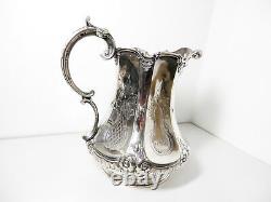 Vintage Tiffany & Co. 925 Sterling Silver Water Pitcher 74 2567 Free Us Navire