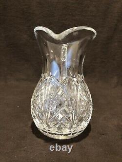Waterford Crystal Waterville Water Pitcher Jug 7 1/2 H À Spout 44 Oz New Mark