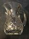 Waterford Crystal Waterville Water Pitcher Jug 7 1/2 H À Spout Seahorse Mark